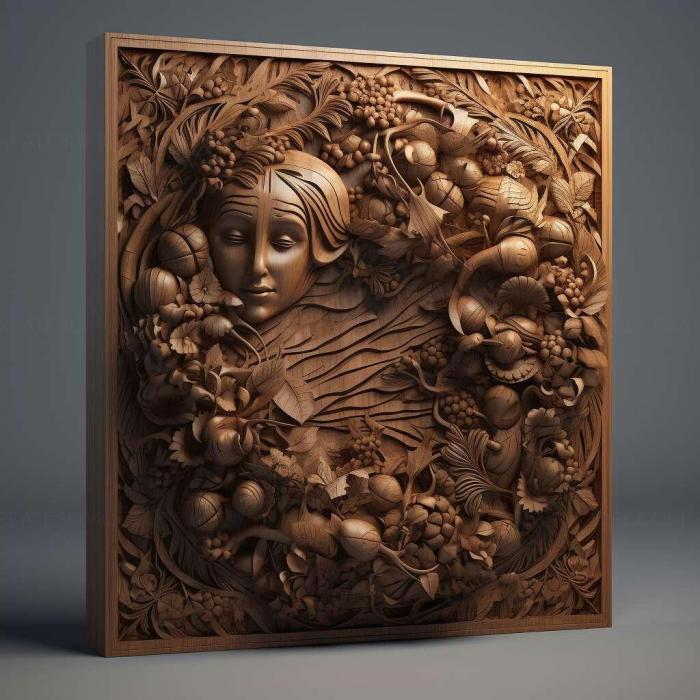 نموذج ثلاثي الأبعاد لآلة CNC 3D Art 